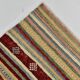 Wine Red & Green Turkish Kilim Rug, 156x224Cm