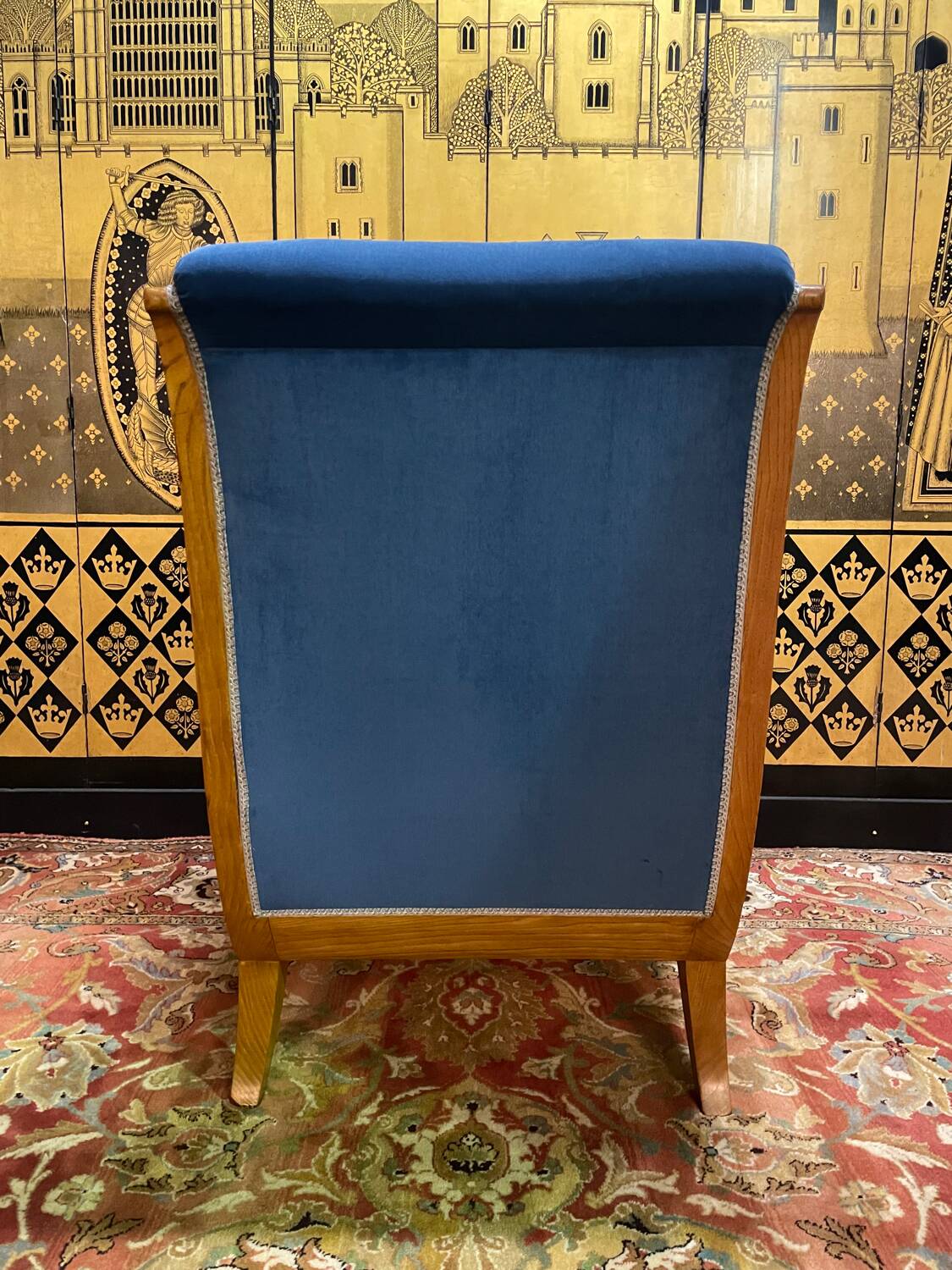 Armchair / Bergère restored Art Deco period