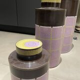 Set of 3 vintage decorative pots – Fabienne Jouvin,