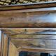 Mirror wardrobe in walnut veneer