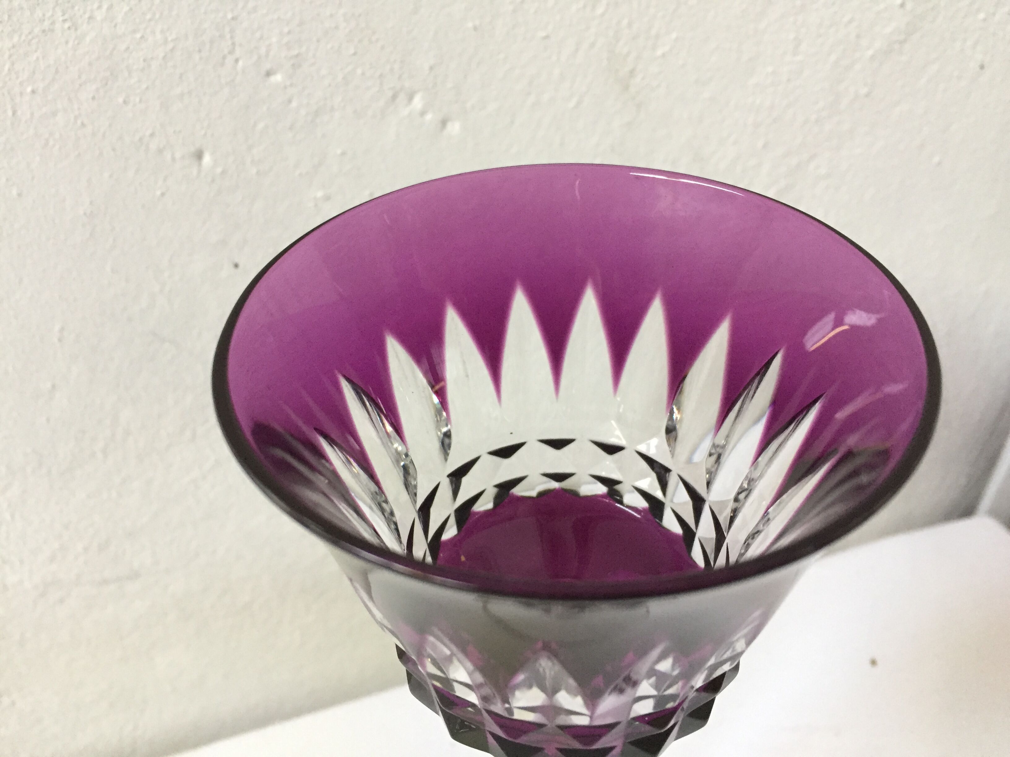 Baccarat piccadilly crystal glasses