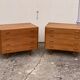 Pair of Scandinavian teak chests of drawers 1960