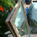 Old bevelled mirror 55x74cm