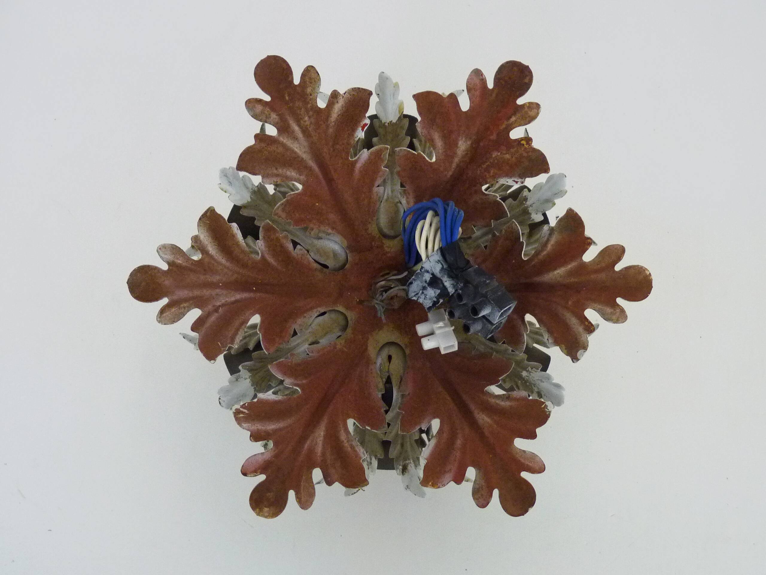 Banci Firenze wall or ceiling light with 6 lights, Italy, 1950s