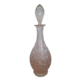 Bohemian cut crystal carafe, very beautiful stopper