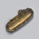 Art Nouveau brass catchall tray