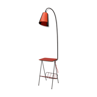 Lampadaire français des années 1950 en scoubidou