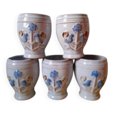 Tasses en céramique Van Melle oiseaux