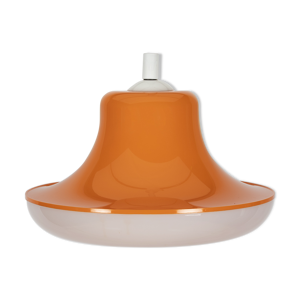 suspension Orange et blanc space age