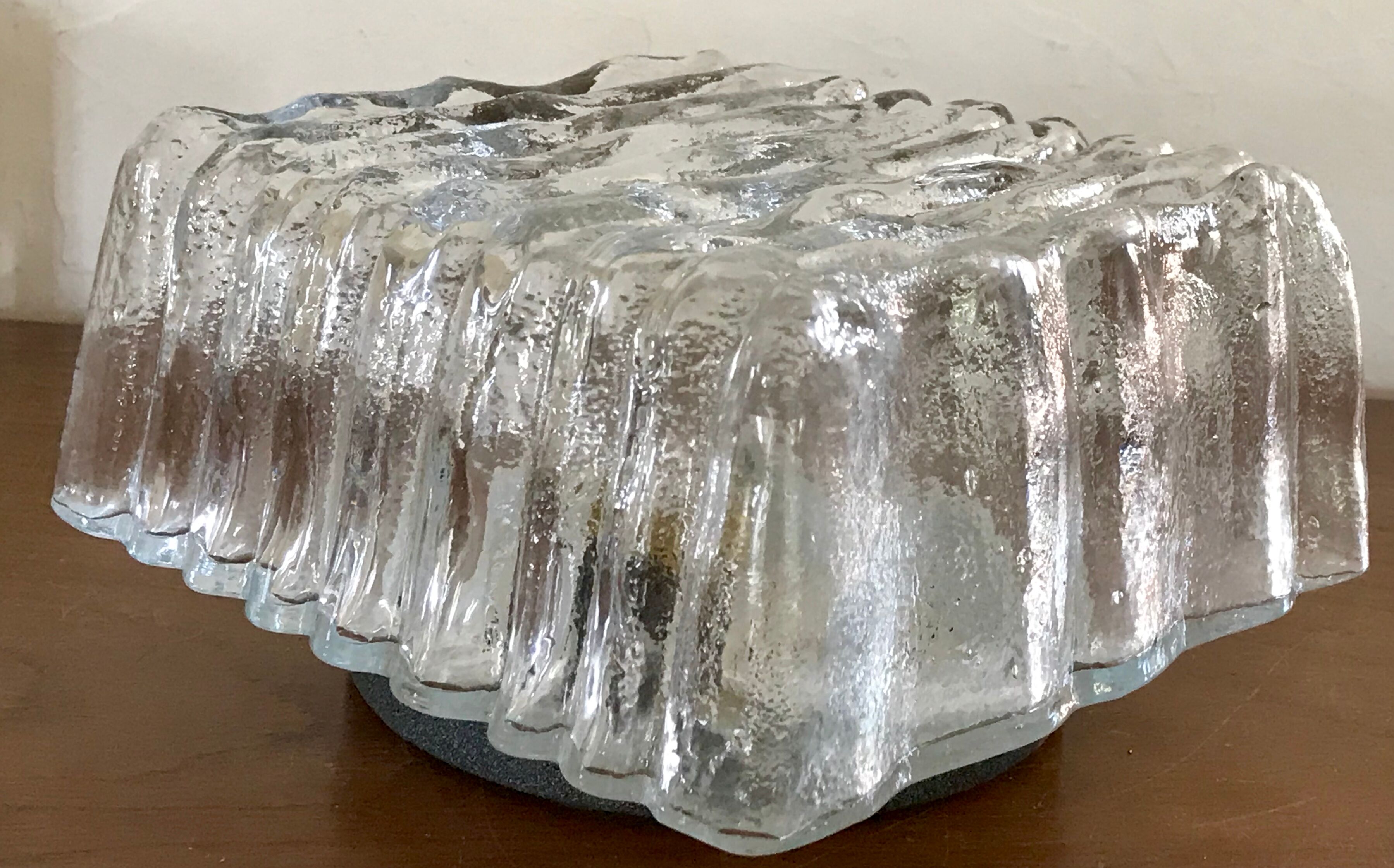 Vintage square glass ceiling