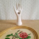 Hand ring vase vintage soliflore