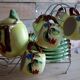 Tea / coffee service in earthenware "Lemon" on display – 15 pieces
