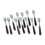 12 fourchettes à gâteau