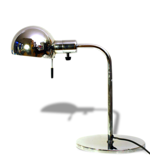 Paire de lampe chromées