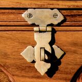 Handcrafted wooden chest with carvings – Pakistan, 1990s