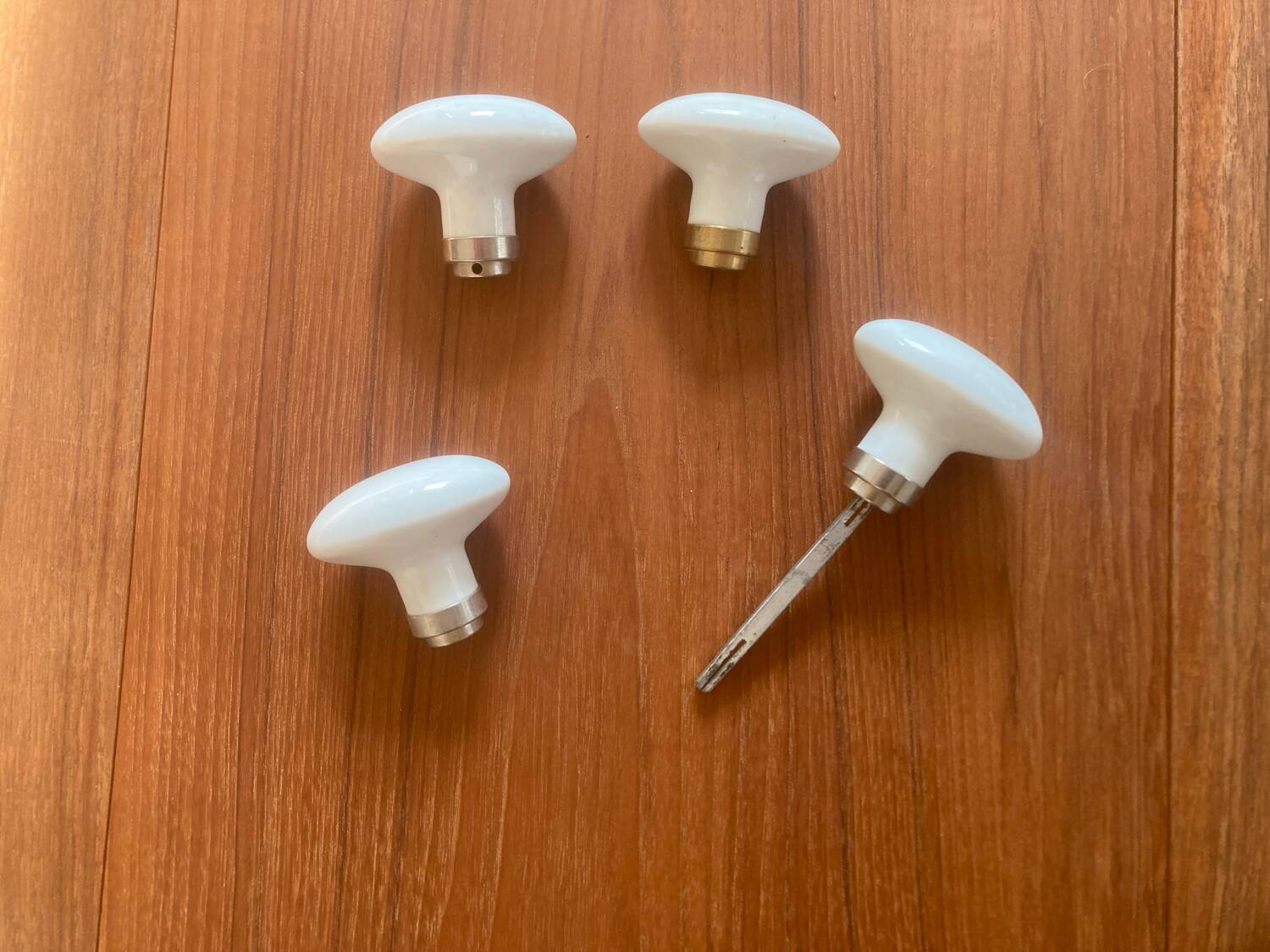 Limoges porcelain door handles