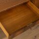 Elegant Art Deco desk with curved legs