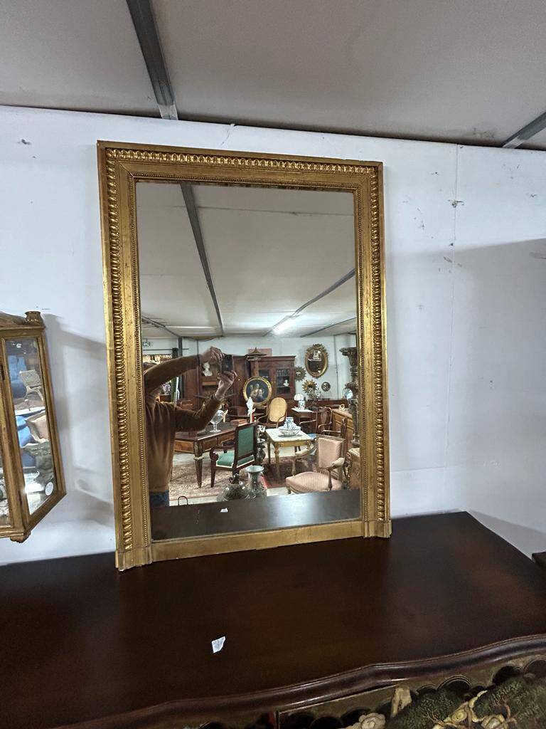 Louis phillipe mirror, louis xvi style, late 19th century