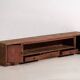 Antique red TV cabinet (c.1900)