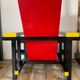 “Red and blue” lounge chair in the style of Gerrit Rietveld