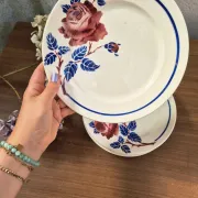 Vintage Luneville plates