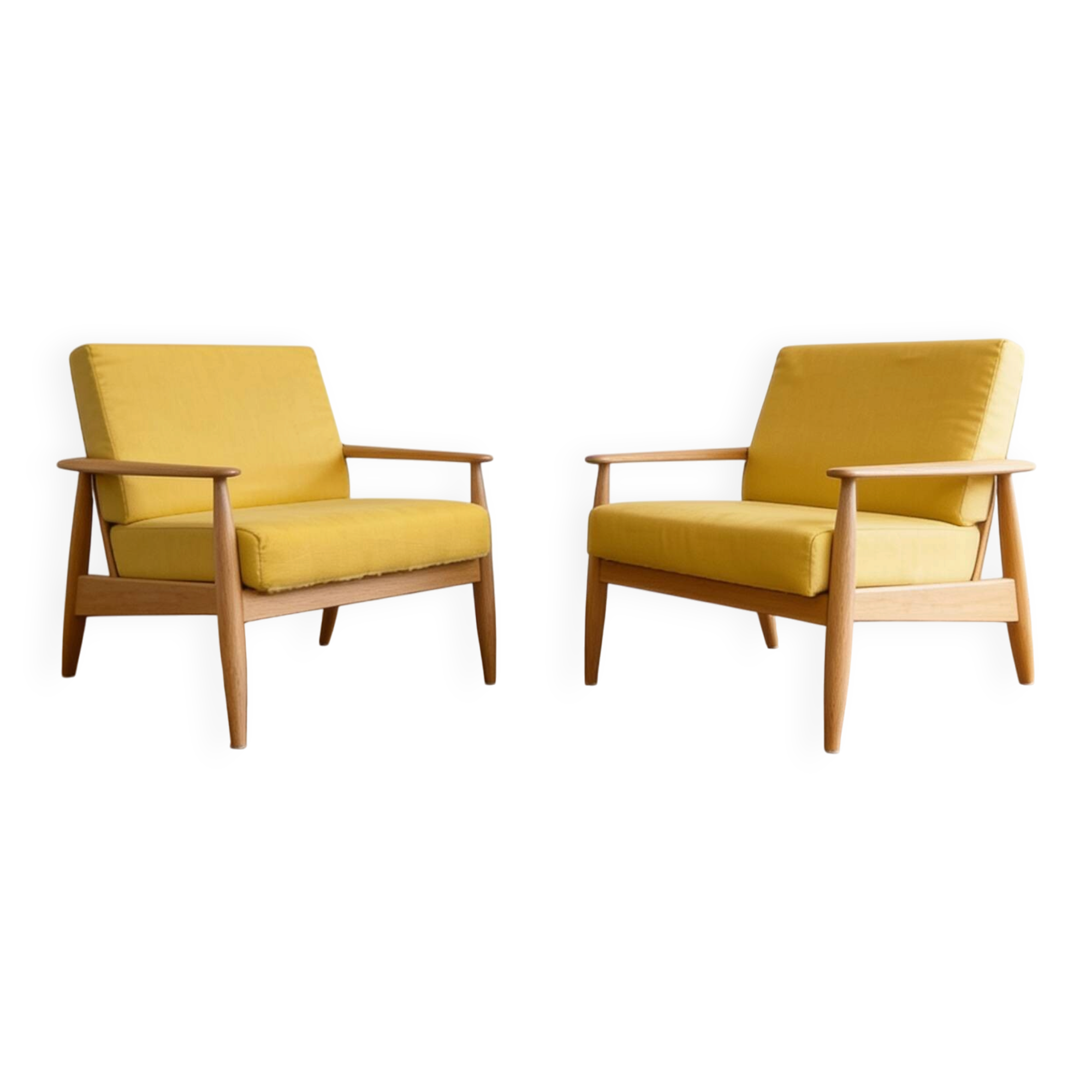 Paire de fauteuils scandinave Buzzy Space