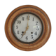 Large clock beginning of the century 1920 bistro or grocery store, old