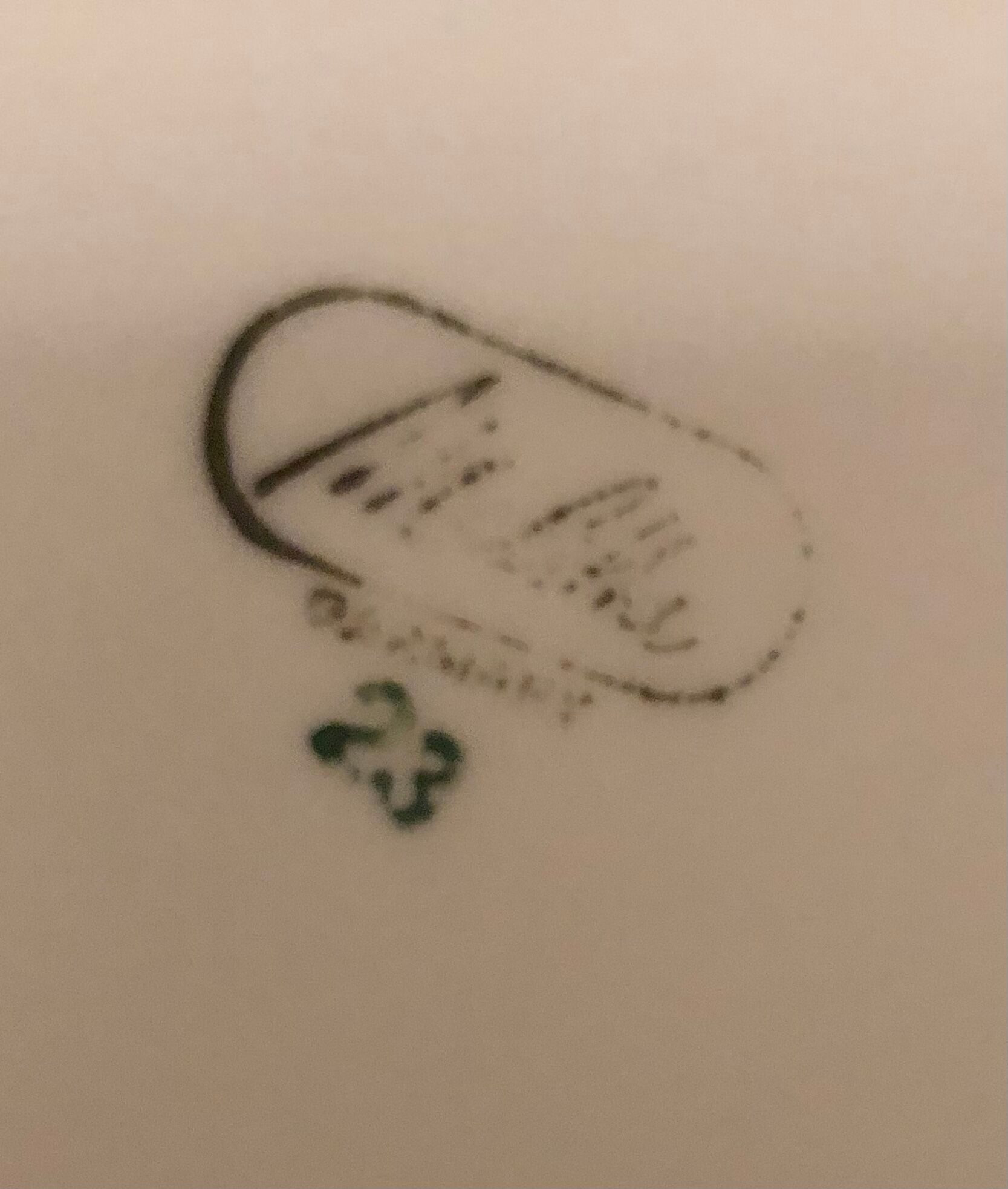 Vintage earthenware teapot