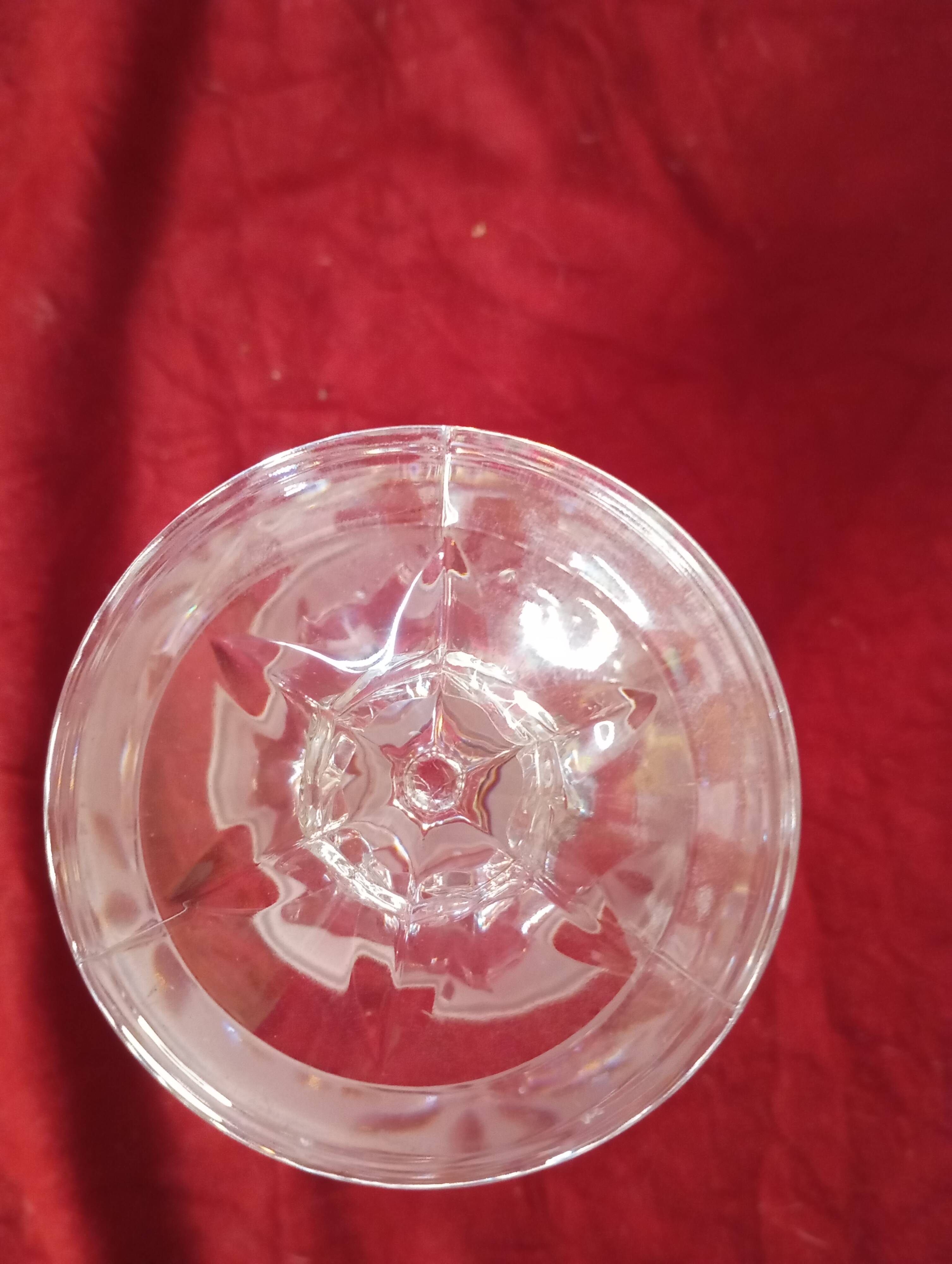 Crystal candle holder