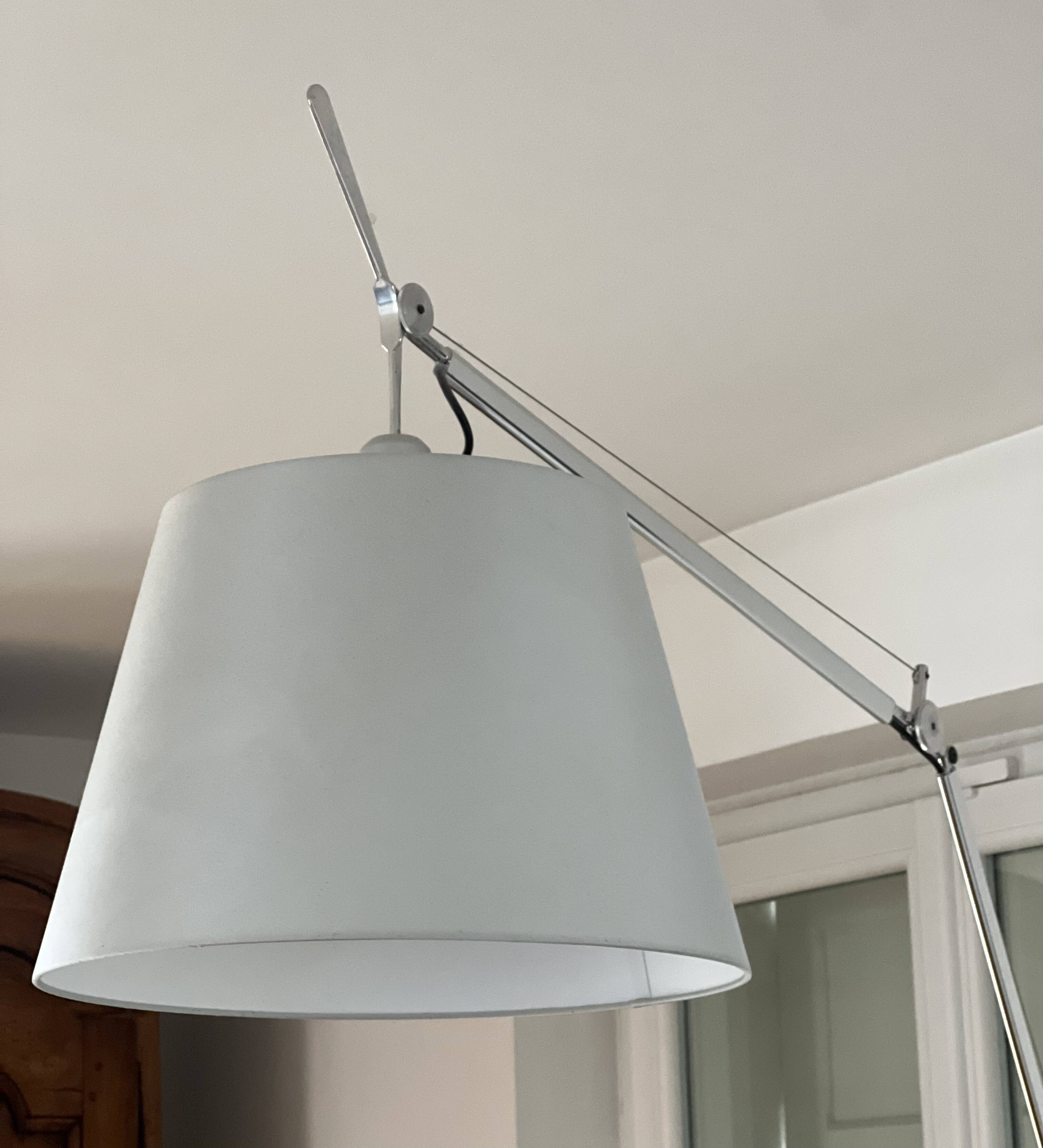Artemide Tolomeo Mega aluminum floor lamp
