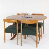 Set of 4 Danish Chairs 'Bjerremose'