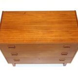 Commode en teck Suède 1960