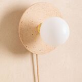 ALBA wall light in beige concrete