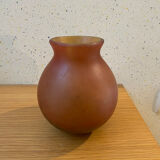 Schneider "le Verre Français" round vase