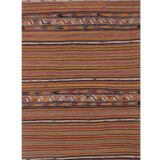 Vintage Turkish rug from Oushak, hand-woven 166x369 cm