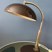 Vintage Dark Taupe Hala Busquet 144 desk lamp by Herman Busquet