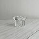 Glass candlestick