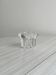 Glass candlestick