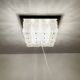 Ice Glass Flush Light by Glashütte Limburg