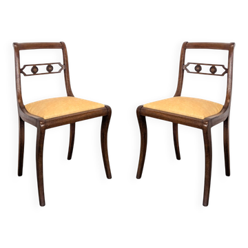 Pair of English style chairs