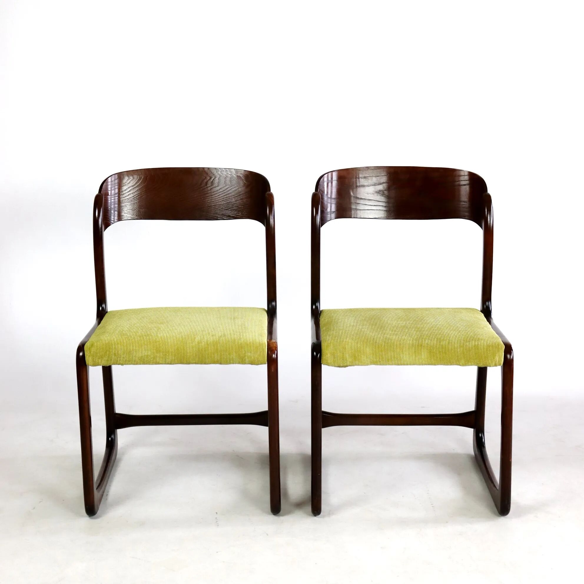Paire de chaises « Traineau »