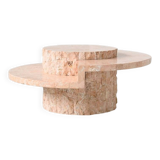 Table basse en pierre de Mactan de Magnussen Ponte, Belgique, 1970