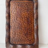 Brutalist wooden tray