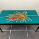 Vintage ceramic coffee table 1960