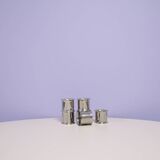 ensemble vintage x6 porte-serviettes chromés