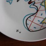 Jean Cocteau porcelain plate
