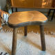 Pair of vintage tripod stools