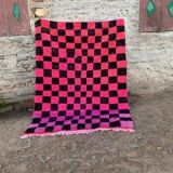 Traditional handmade pure wool rug, size 100 x 200 cm