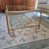 Table basse en verre