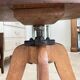 Fauteuil pivotant américain en chêne